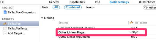 LinkerFlags